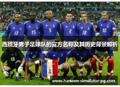 西班牙男子足球队的官方名称及其历史背景解析 西班牙男子足球队的官方名称及其历史背景解析